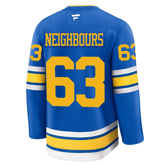 Jake Neighbours St Louis Blues Fanatics Home Premium Jersey