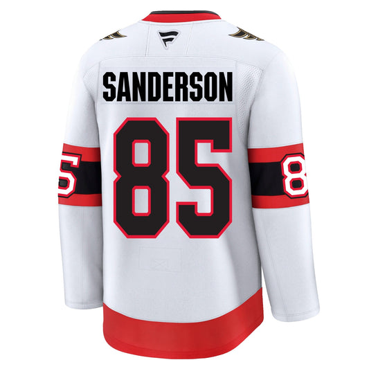 Jake Sanderson Ottawa Senators Fanatics Premium Away Jersey