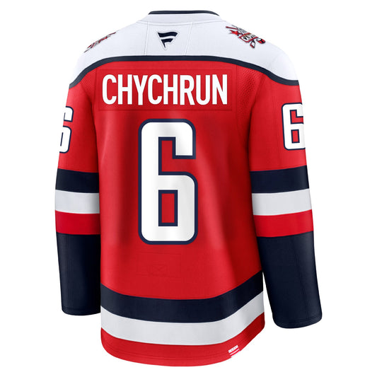 Jakob Chychrun Washington Capitals Fanatics Alternate Premium Jersey