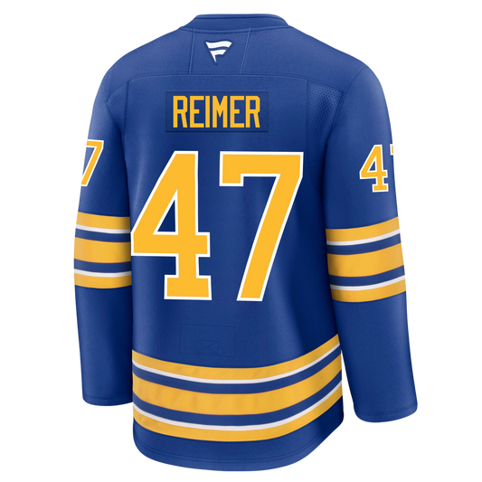 James Reimer Buffalo Sabres Fanatics Premium Home Jersey