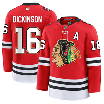 Jason Dickinson Chicago Blackhawks Fanatics Centennial Premium Jersey