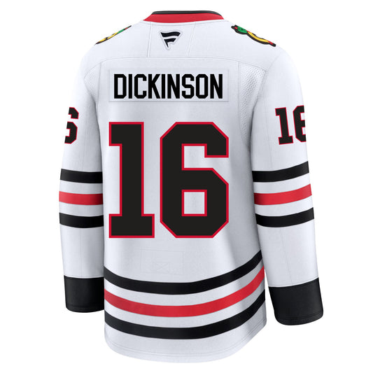 Jason Dickinson Chicago Blackhawks Fanatics Premium Away Jersey