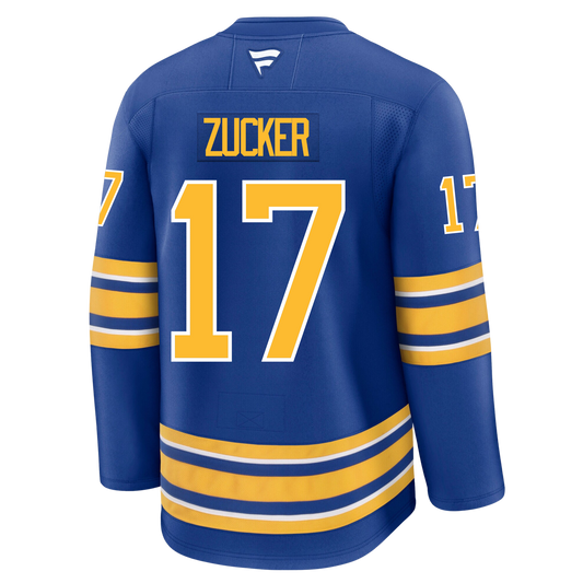 Jason Zucker Buffalo Sabres Fanatics Premium Home Jersey