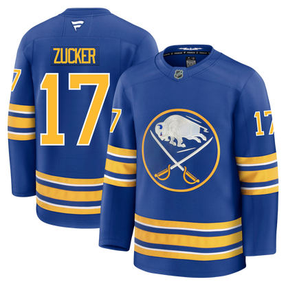 Jason Zucker Buffalo Sabres Fanatics Premium Home Jersey