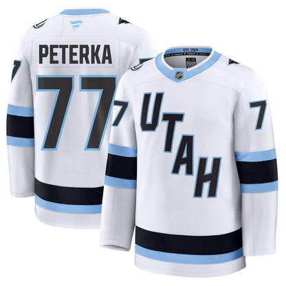 JJ Peterka Utah Mammoth Fanatics Away Premium Jersey