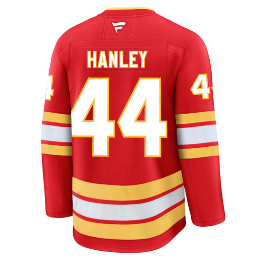Joel Hanley Calgary Flames Fanatics Premium Home Jersey