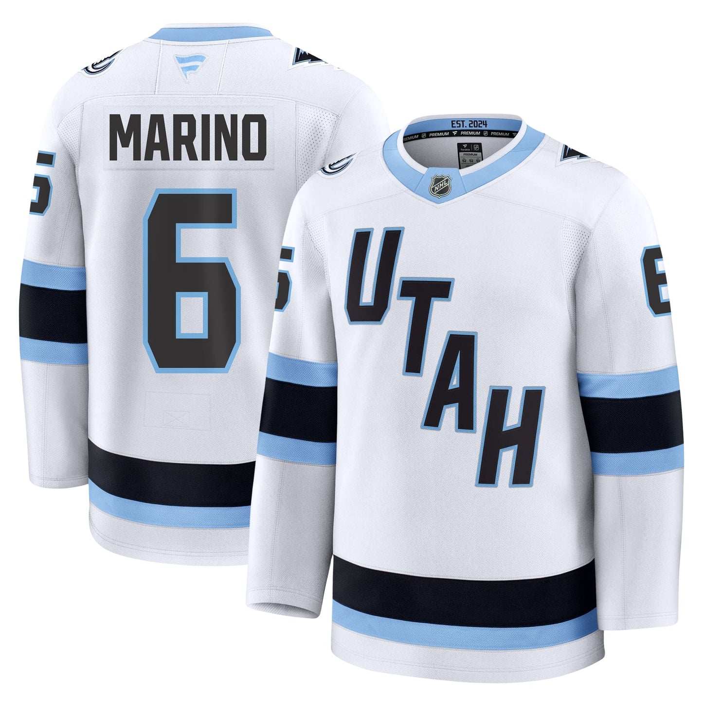 John Marino Utah Mammoth Fanatics Away Premium Jersey