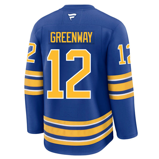 Jordan Greenway Buffalo Sabres Fanatics Premium Home Jersey