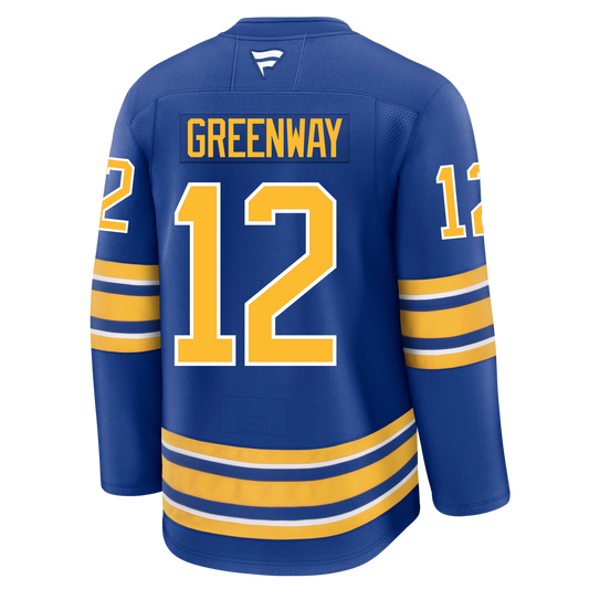 Jordan Greenway Buffalo Sabres Fanatics Premium Home Jersey