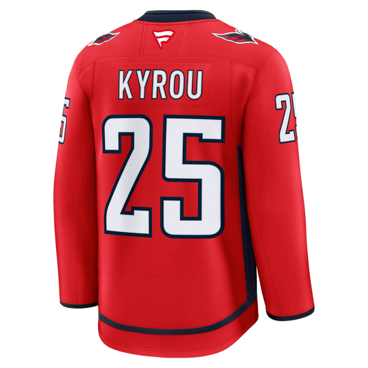 Jordan Kyrou Washington Capitals Fanatics Premium Home Jersey