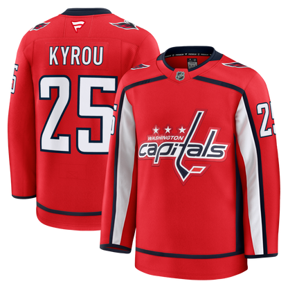 Jordan Kyrou Washington Capitals Fanatics Premium Home Jersey