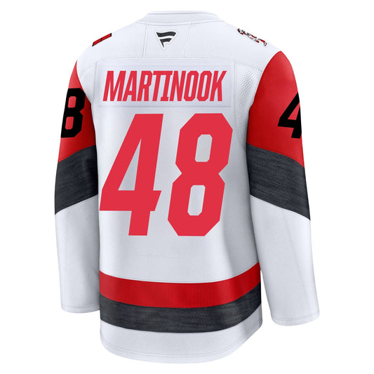 Jordan Martinook Carolina Hurricanes Fanatics Away Premium Jersey
