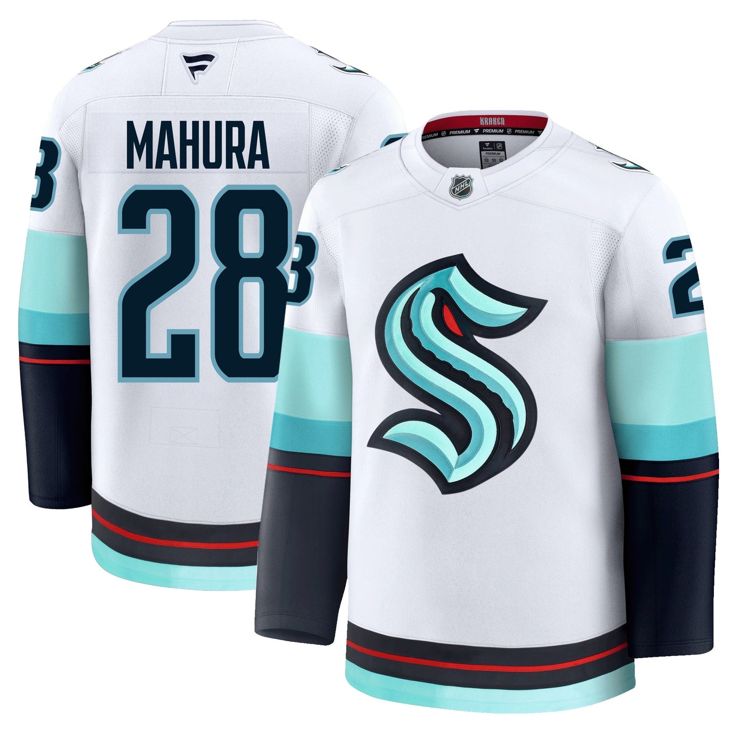 Joshua Mahura Seattle Kraken Fanatics Premium Away Jersey