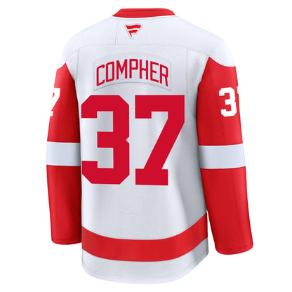 J.T. Compher Detroit Red Wings Fanatics Premium Away Jersey