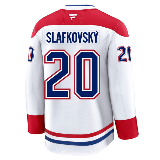 Juraj Slafkovský Montreal Canadiens Fanatics Premium Away Jersey