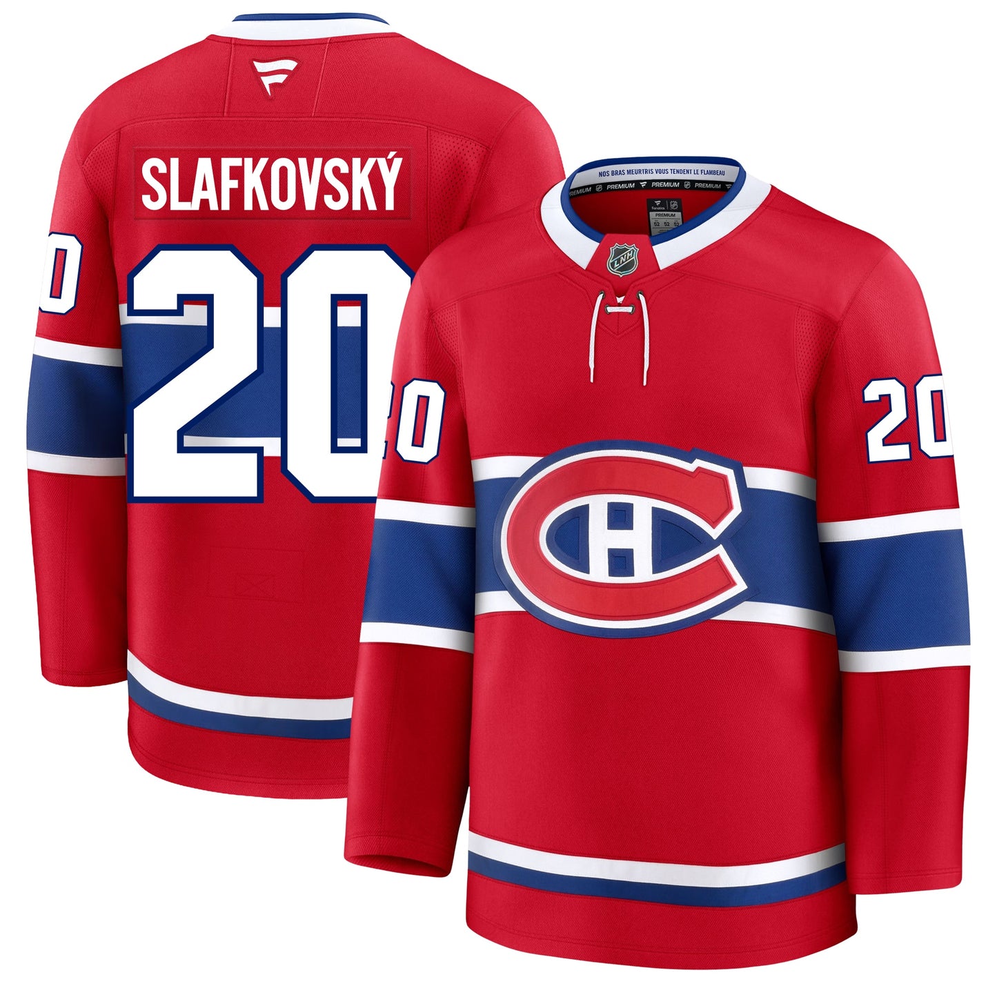 Juraj Slafkovský Montreal Canadiens Fanatics Premium Home Jersey