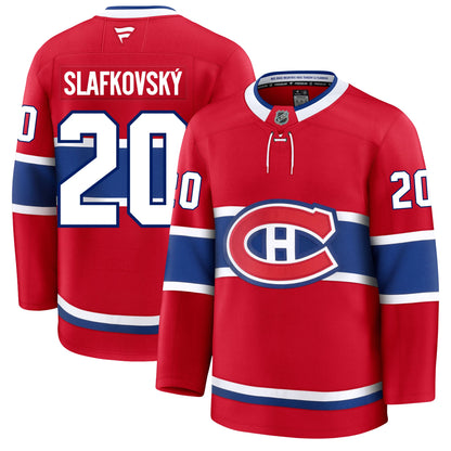 Juraj Slafkovský Montreal Canadiens Fanatics Premium Home Jersey