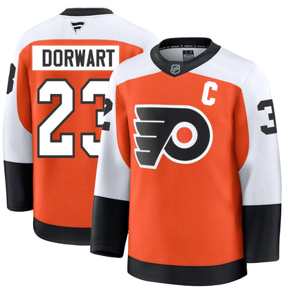 Karsen Dorwart Philadelphia Flyers Fanatics Premium Home Jersey