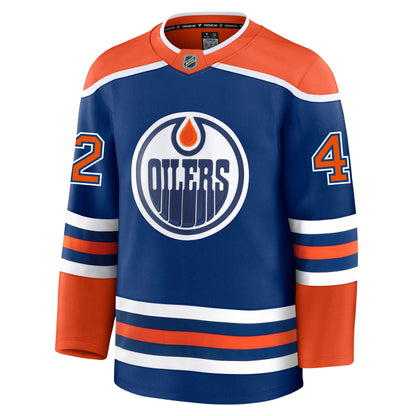Kasperi Kapanen Edmonton Oilers Fanatics Premium Home Jersey