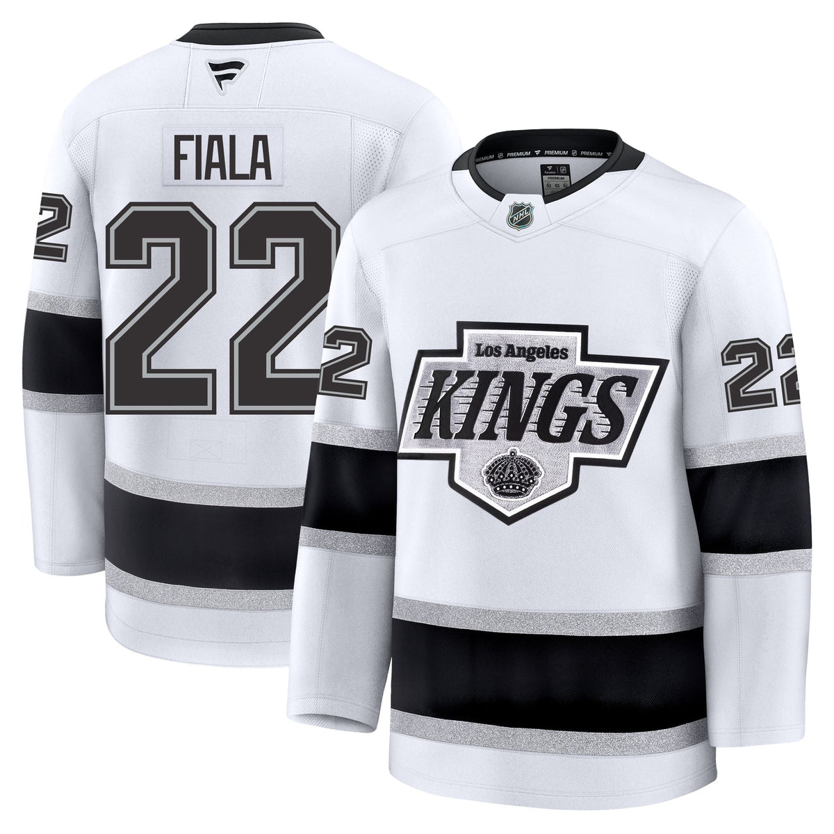 Kevin Fiala Los Angeles Kings Fanatics Premium Away Jersey