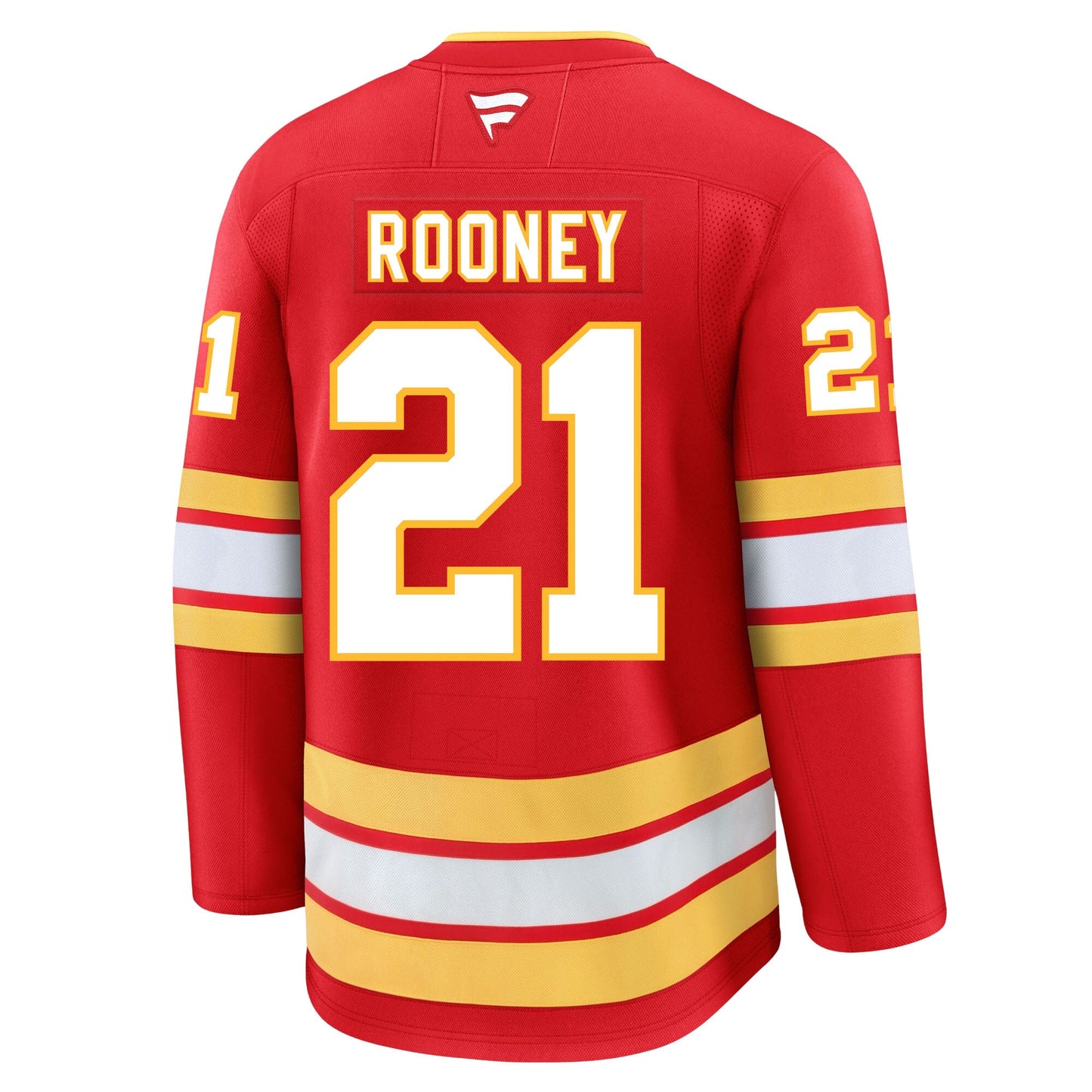 Kevin Rooney Calgary Flames Fanatics Premium Home Jersey