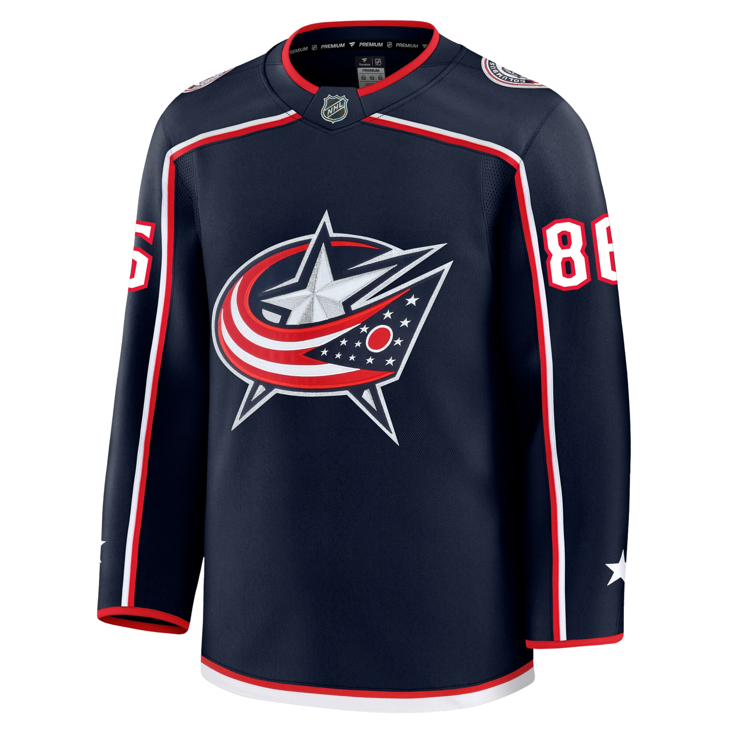 Kirill Marchenko Columbus Blue Jackets Fanatics Premium Home Jersey
