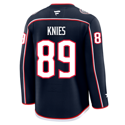 Matthew Knies Columbus Blue Jackets Fanatics Premium Home Jersey