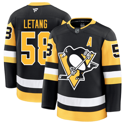 Kris Letang Pittsburgh Penguins Fanatics Premium Home Jersey