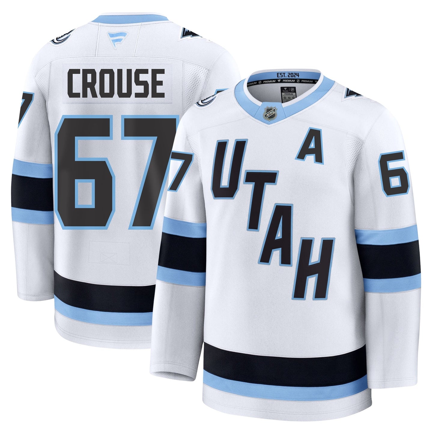 Lawson Crouse Utah Mammoth Fanatics Away Premium Jersey