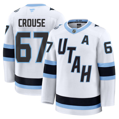 Lawson Crouse Utah Mammoth Fanatics Away Premium Jersey