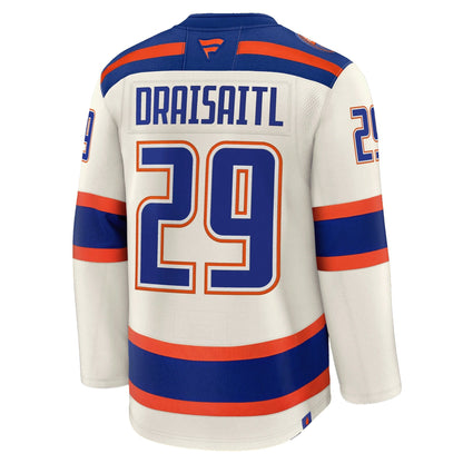 Leon Draisaitl Edmonton Oilers Fanatics Alternate Premium Jersey