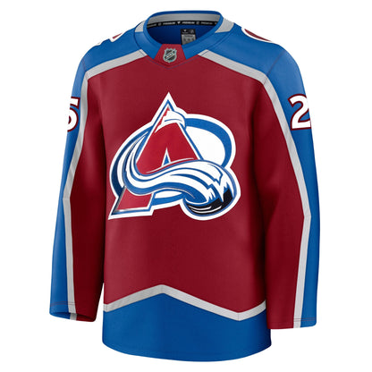 Logan O'Connor Colorado Avalanche Fanatics Premium Home Jersey