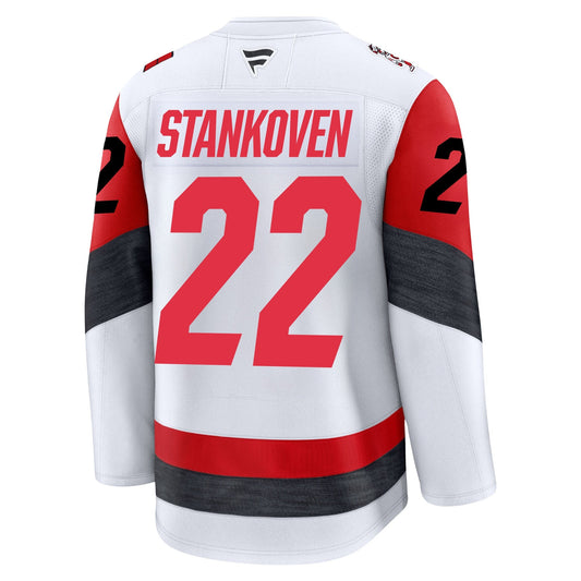 Logan Stankoven Carolina Hurricanes Fanatics Away Premium Jersey