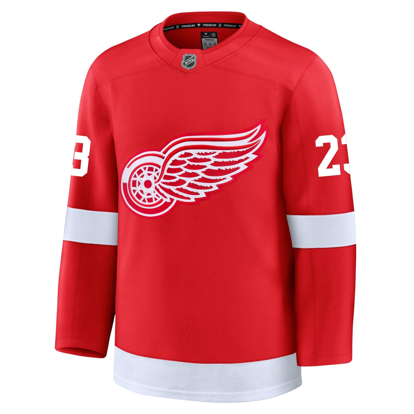 Lucas Raymond Detroit Red Wings Fanatics Premium Home Jersey