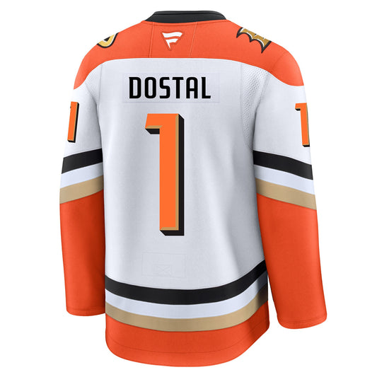 Lukas Dostal Anaheim Ducks Fanatics Premium Away Jersey