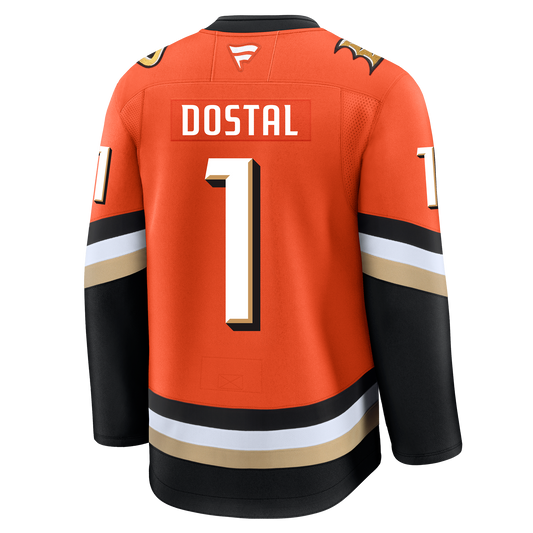 Lukas Dostal Anaheim Ducks Fanatics Premium Home Jersey