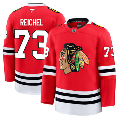 Lukas Reichel Chicago Blackhawks Fanatics Premium Home Jersey