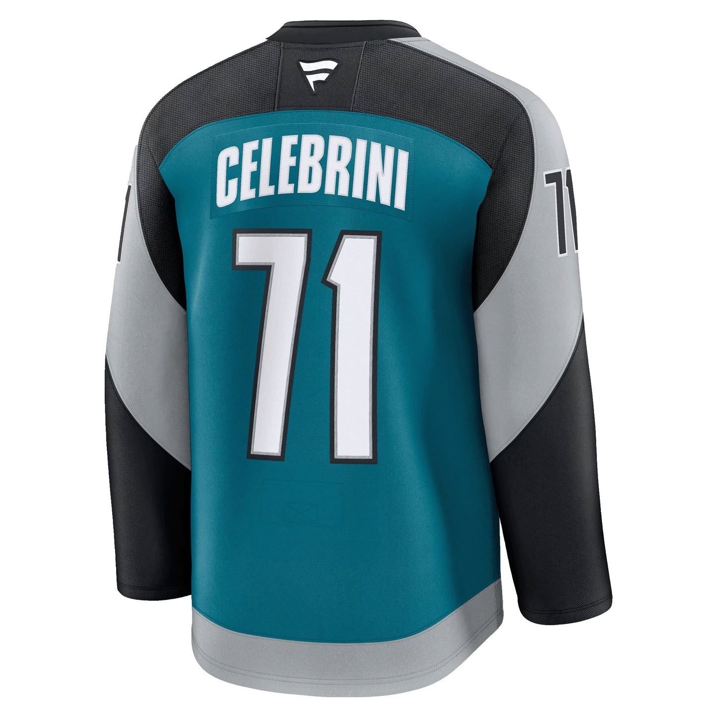 Macklin Celebrini San Jose Sharks Fanatics Alternate Premium Jersey