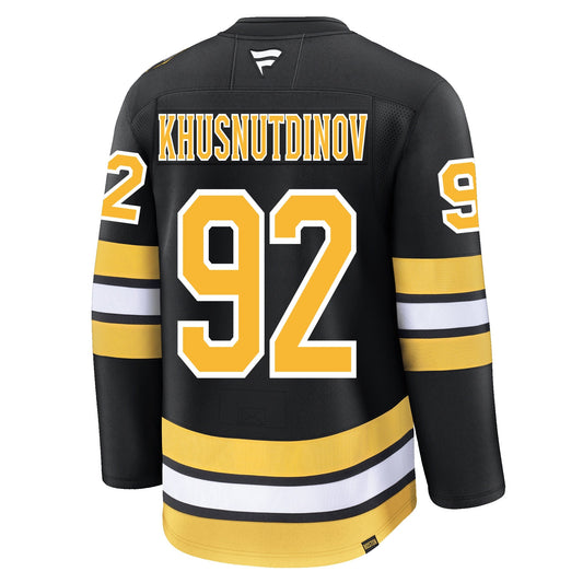 Marat Khusnutdinov Boston Bruins Fanatics Home Premium Jersey