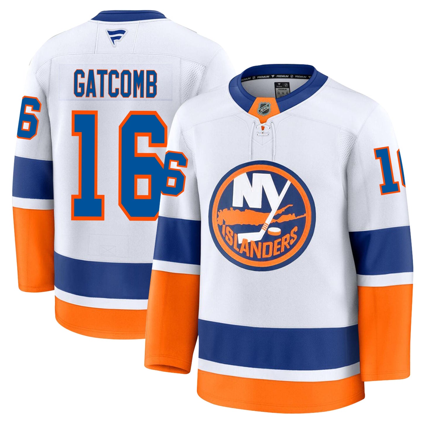 Marc Gatcomb New York Islanders Fanatics Premium Away Jersey