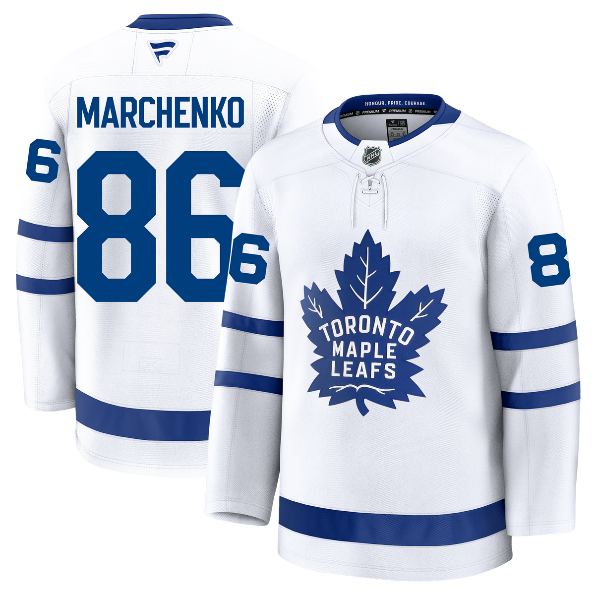 Kirill Marchenko Toronto Maple Leafs Fanatics Premium Away Jersey