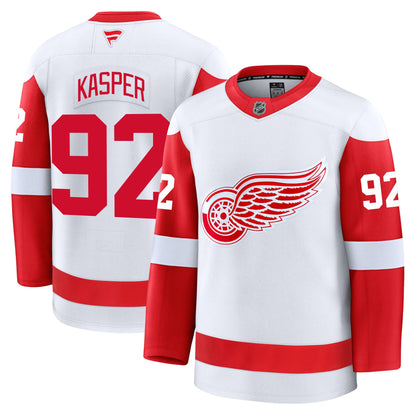 Marco Kasper Detroit Red Wings Fanatics Premium Away Jersey