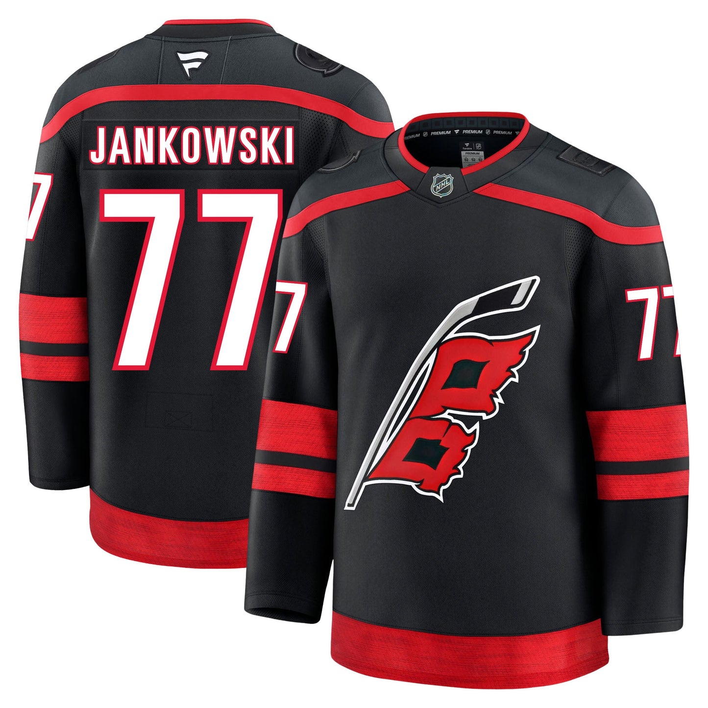 Mark Jankowski Carolina Hurricanes Fanatics Premium Home Jersey