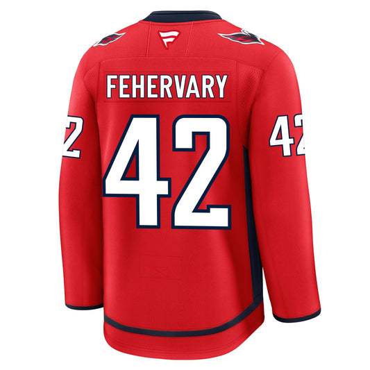 Martin Fehérváry Washington Capitals Fanatics Premium Home Jersey