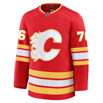 Martin Pospisil Calgary Flames Fanatics Premium Home Jersey