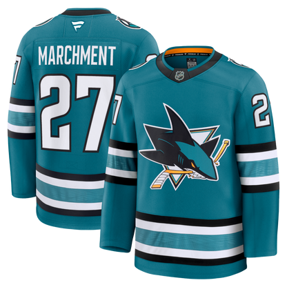 Mason Marchment San Jose Sharks Fanatics Premium Home Jersey