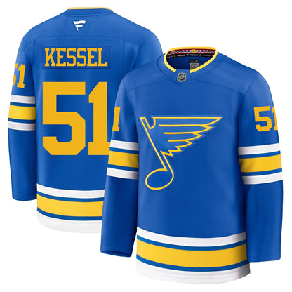 Matthew Kessel St Louis Blues Fanatics Home Premium Jersey
