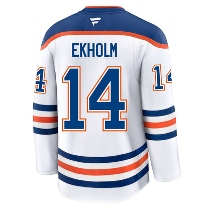 Mattias Ekholm Edmonton Oilers Fanatics Premium Away Jersey