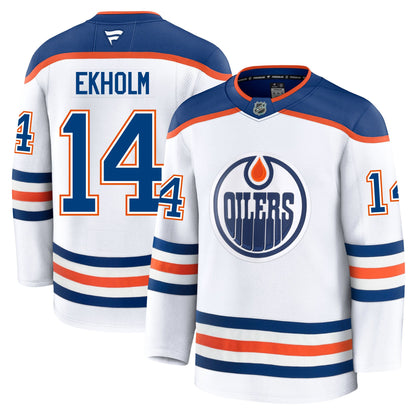 Mattias Ekholm Edmonton Oilers Fanatics Premium Away Jersey