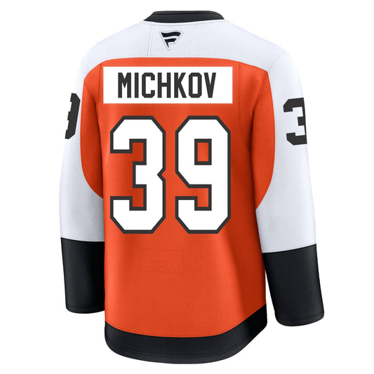 Matvei Michkov Philadelphia Flyers Fanatics Premium Home Jersey
